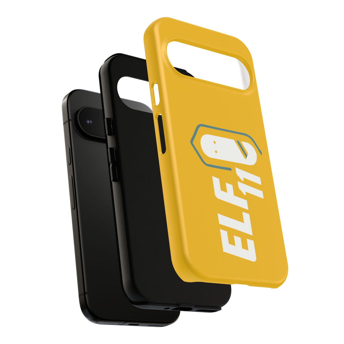 Yellow 'ELF11' Phone Case — Protective Slim Shockproof Cover