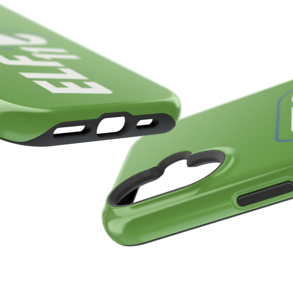 ELF11 Green Impact-Resistant Phone Case — Rugged Shockproof Protective Cover