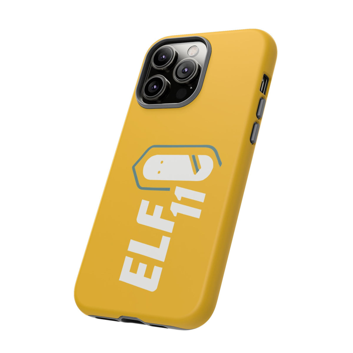 Yellow 'ELF11' Phone Case — Protective Slim Shockproof Cover