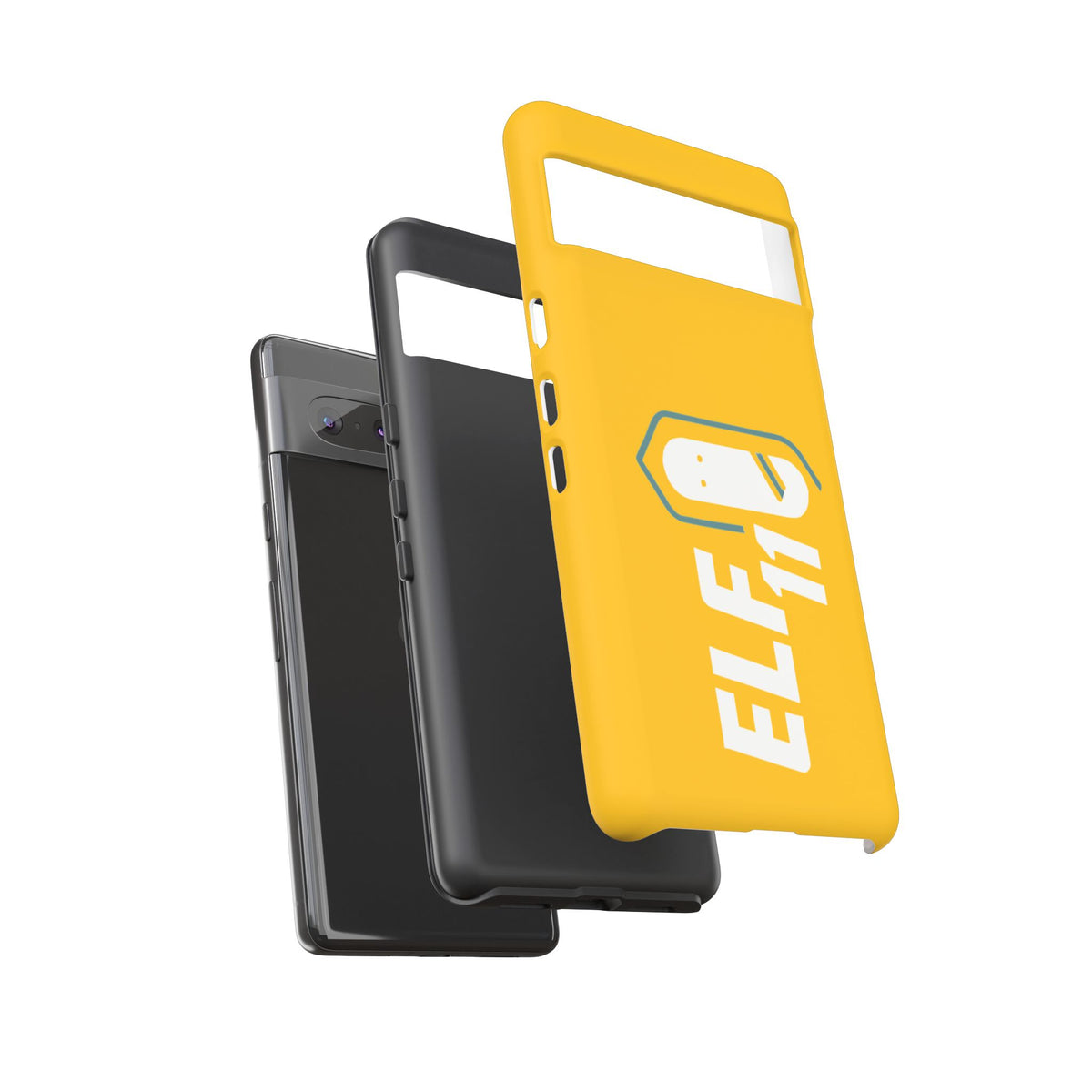 Yellow 'ELF11' Phone Case — Protective Slim Shockproof Cover