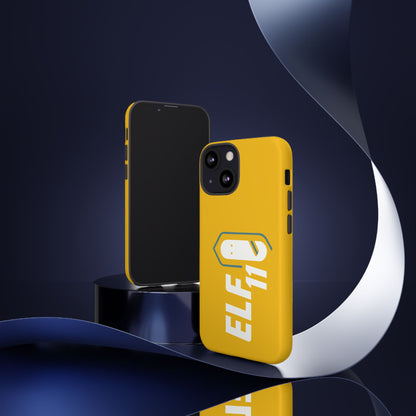 Yellow 'ELF11' Phone Case — Protective Slim Shockproof Cover