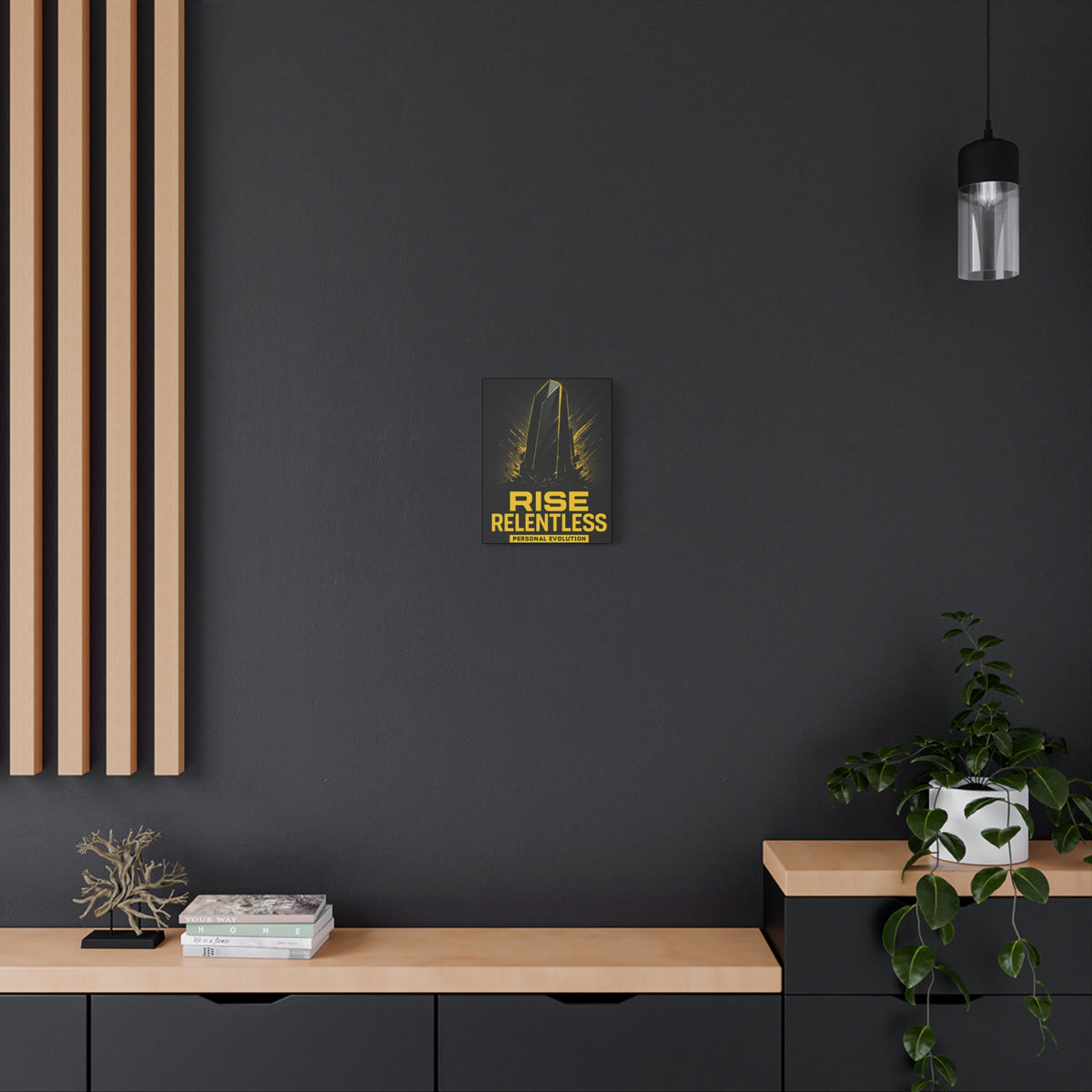 Motivational Canvas Print, Wall Art, Home Decor, Inspirational Gift, Office Decor