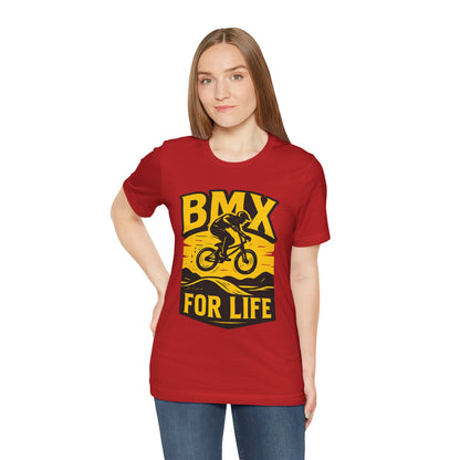 BMX FOR LIFE SHORT SLEVE SHIRT