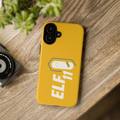 Yellow 'ELF11' Phone Case — Protective Slim Shockproof Cover