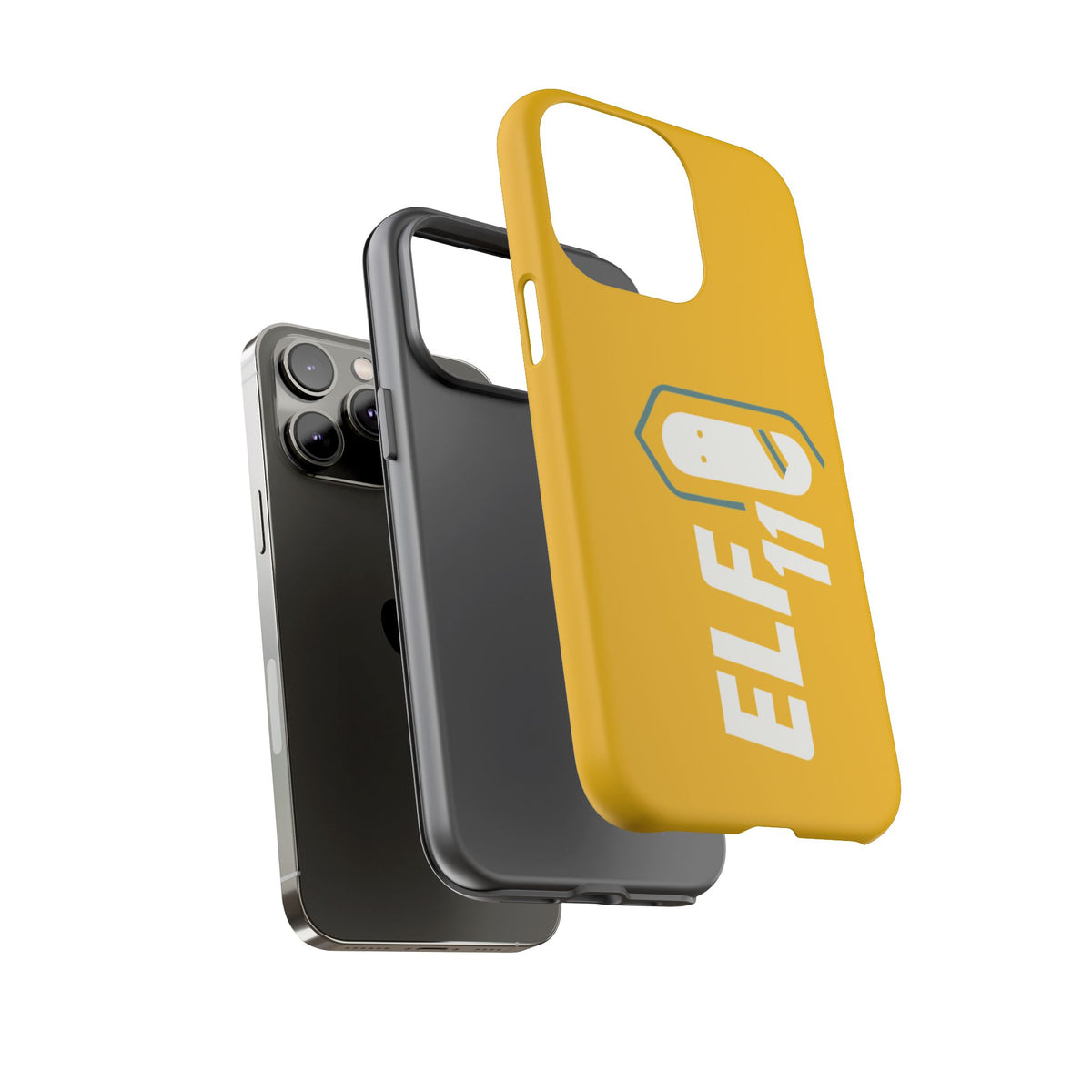 Yellow 'ELF11' Phone Case — Protective Slim Shockproof Cover