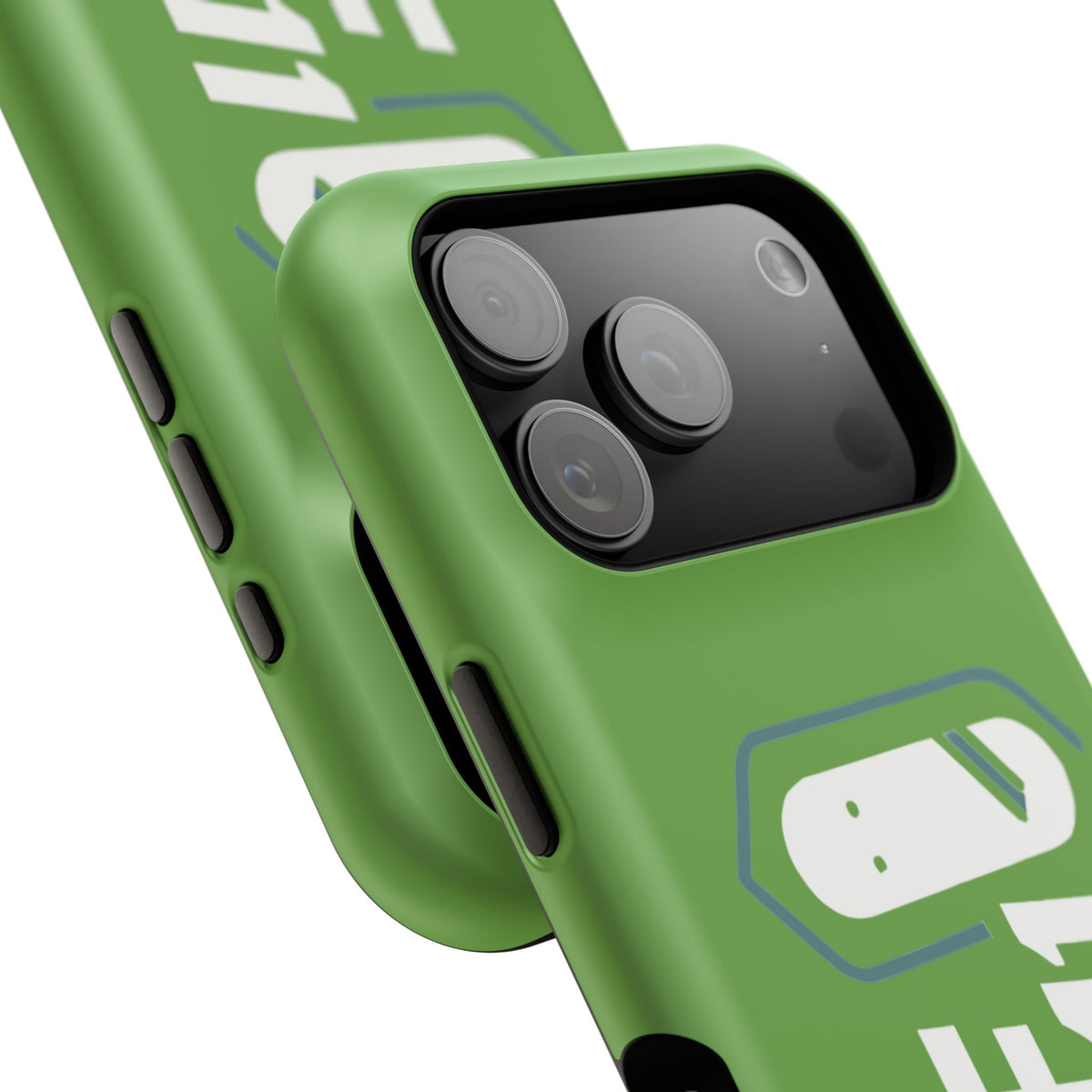 ELF11 Green Impact-Resistant Phone Case — Rugged Shockproof Protective Cover