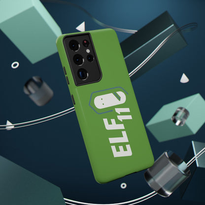 ELF11 Green Impact-Resistant Phone Case — Rugged Shockproof Protective Cover