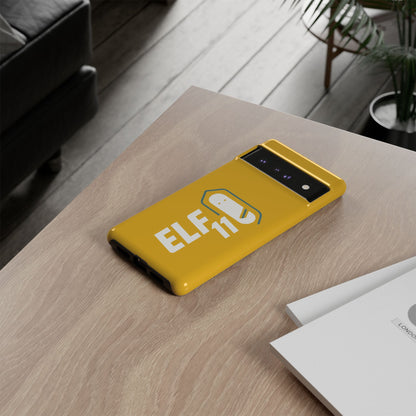 Yellow 'ELF11' Phone Case — Protective Slim Shockproof Cover