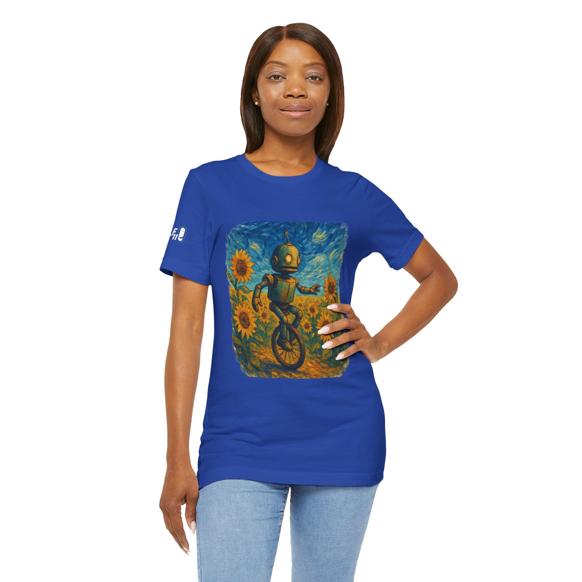 Robot Unicycle Tee