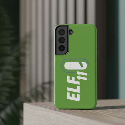 ELF11 Green Impact-Resistant Phone Case — Rugged Shockproof Protective Cover