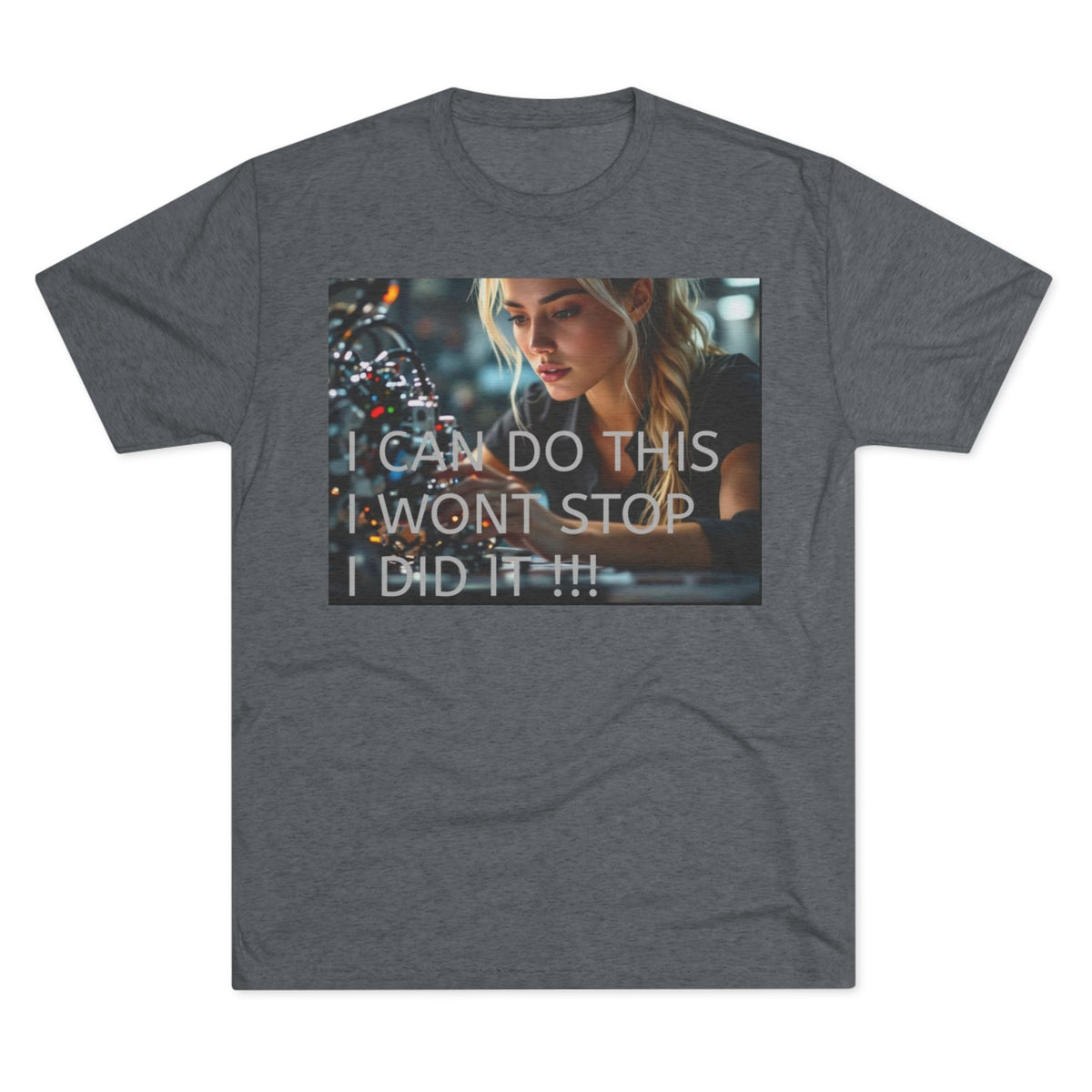 Motivational Unisex Tee - "I Can Do This!" - Inspirational Crew Neck Shirt, Fitness Gift, Everyday Wear, Confidence Booster, Casual Outfit