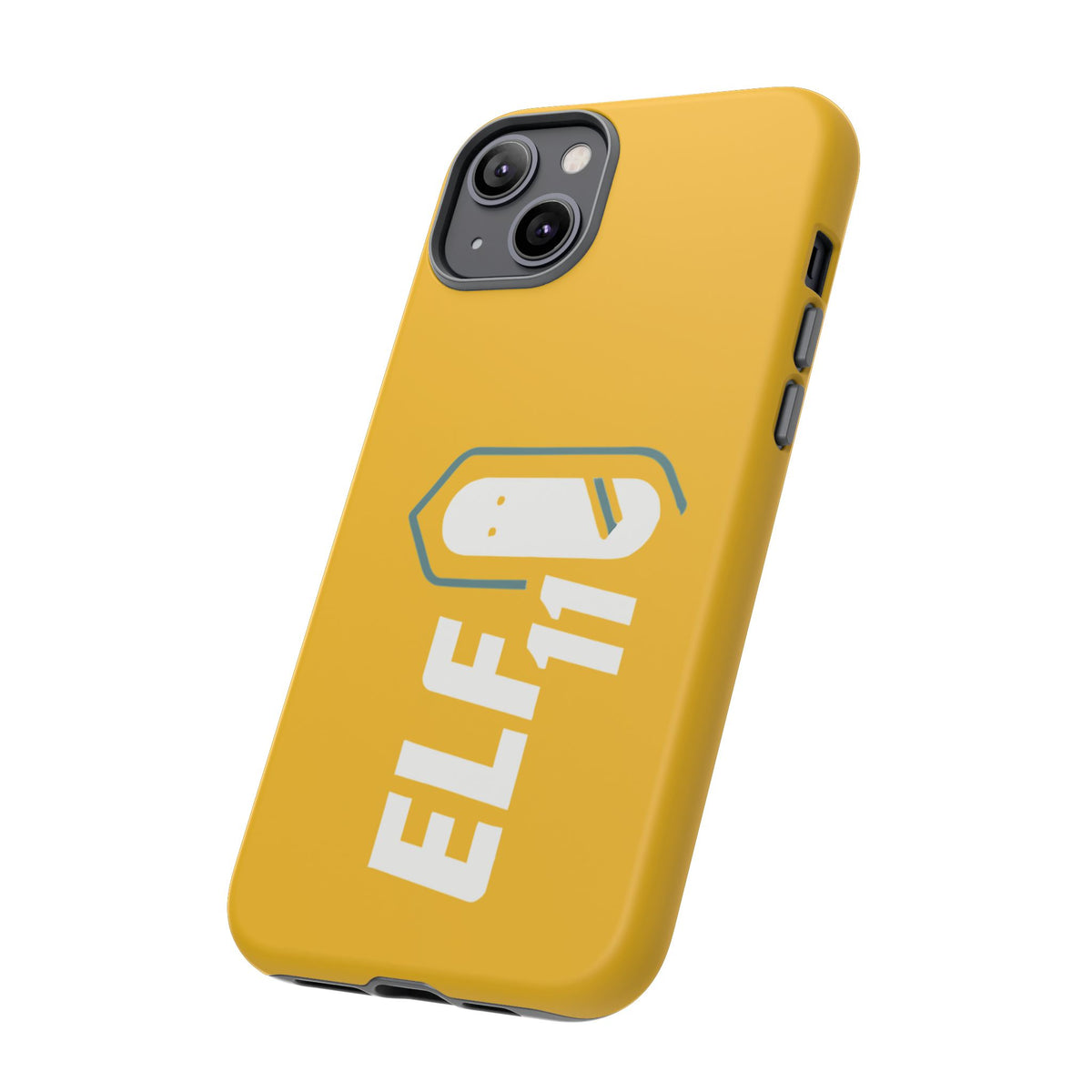 Yellow 'ELF11' Phone Case — Protective Slim Shockproof Cover