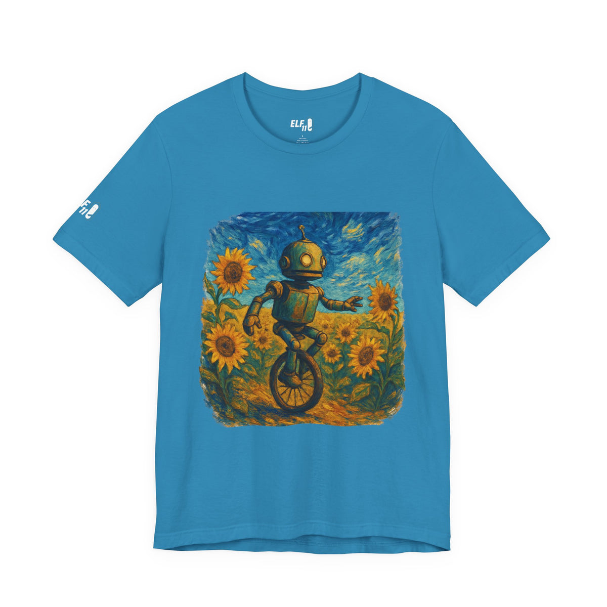 Robot Unicycle Tee