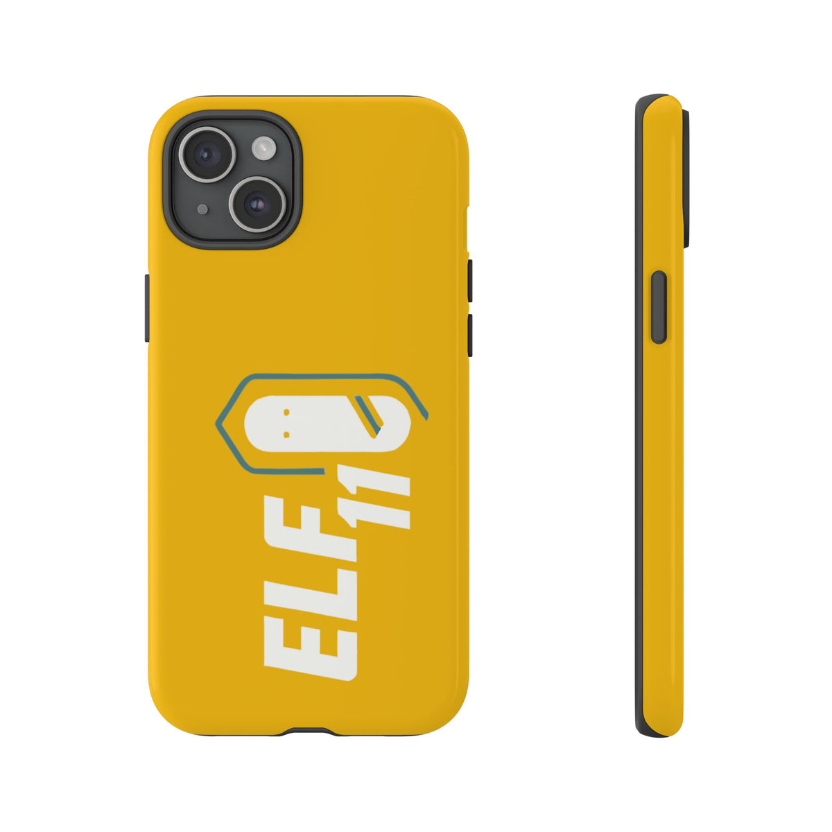 Yellow 'ELF11' Phone Case — Protective Slim Shockproof Cover