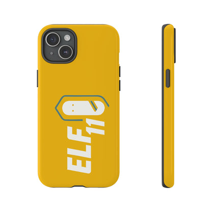 Yellow 'ELF11' Phone Case — Protective Slim Shockproof Cover