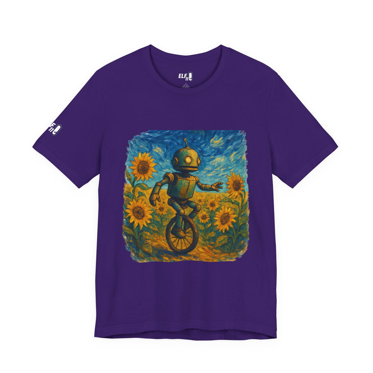 Robot Unicycle Tee