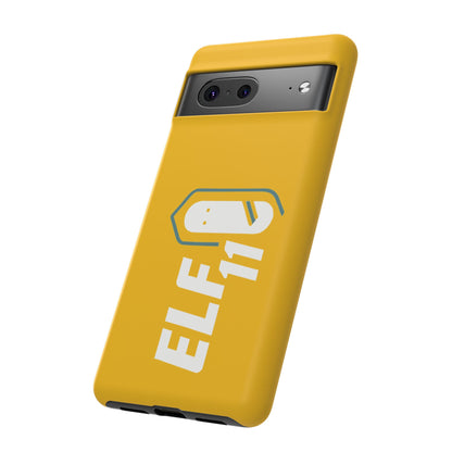 Yellow 'ELF11' Phone Case — Protective Slim Shockproof Cover