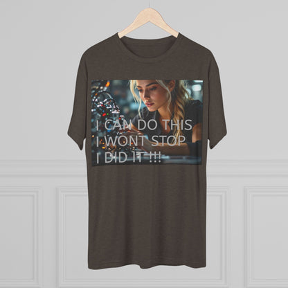Motivational Unisex Tee - "I Can Do This!" - Inspirational Crew Neck Shirt, Fitness Gift, Everyday Wear, Confidence Booster, Casual Outfit