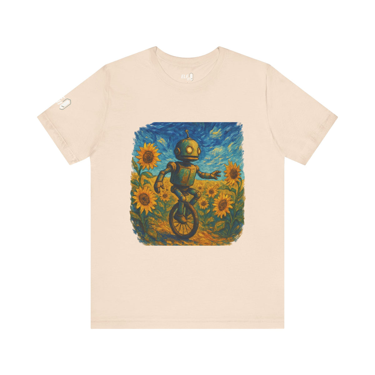 Robot Unicycle Tee