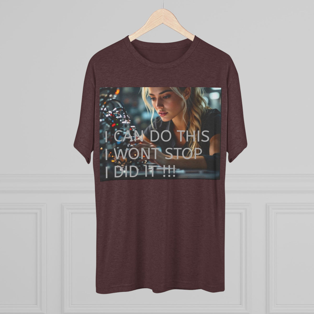 Motivational Unisex Tee - "I Can Do This!" - Inspirational Crew Neck Shirt, Fitness Gift, Everyday Wear, Confidence Booster, Casual Outfit
