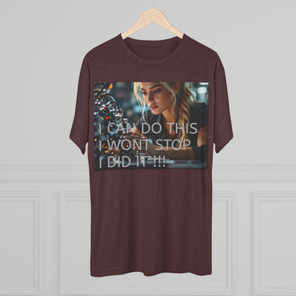 Motivational Unisex Tee - "I Can Do This!" - Inspirational Crew Neck Shirt, Fitness Gift, Everyday Wear, Confidence Booster, Casual Outfit