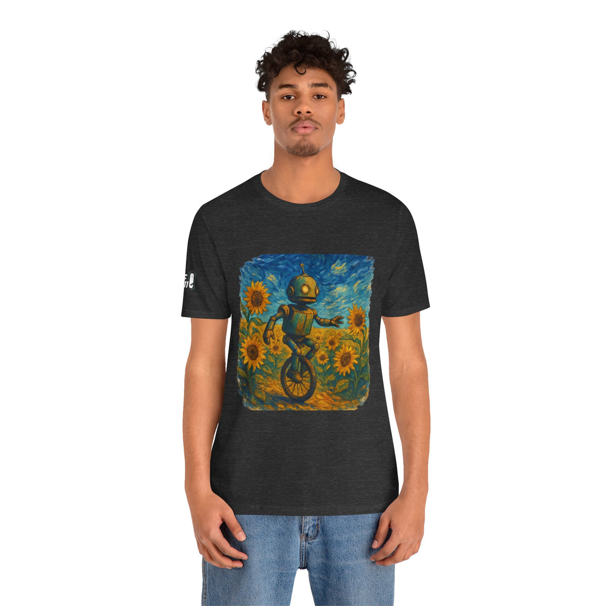 Robot Unicycle Tee
