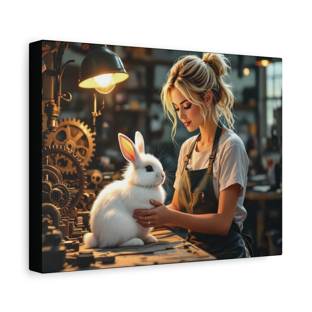 today is better than yesterday motivation modern canvas picture