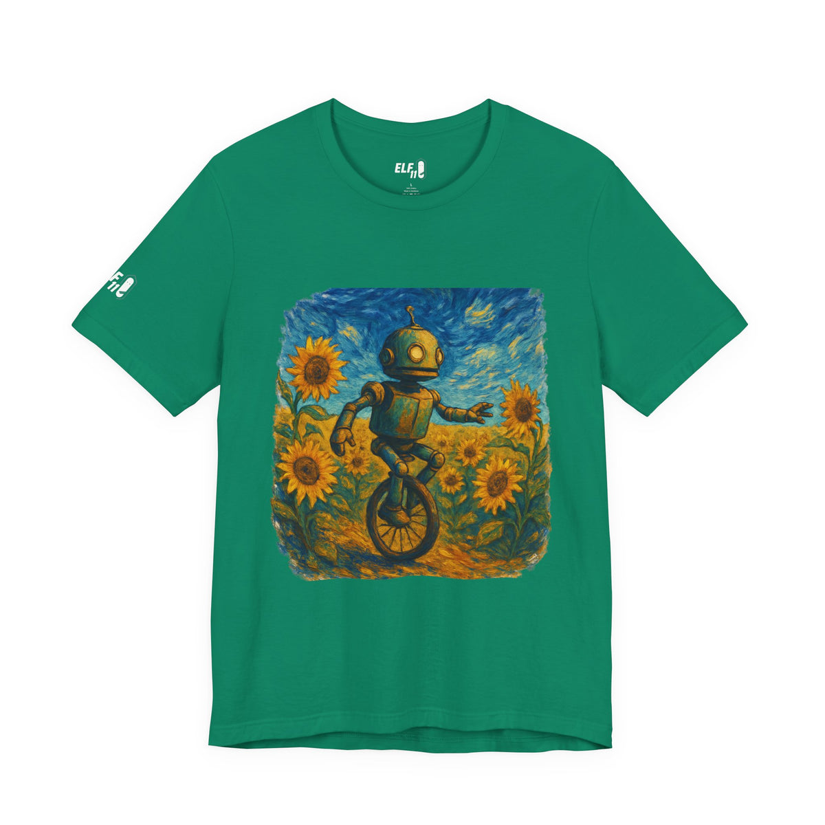 Robot Unicycle Tee