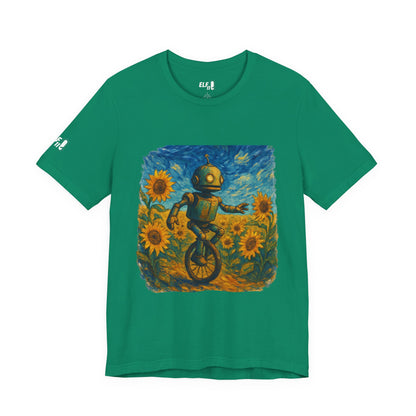 Robot Unicycle Tee