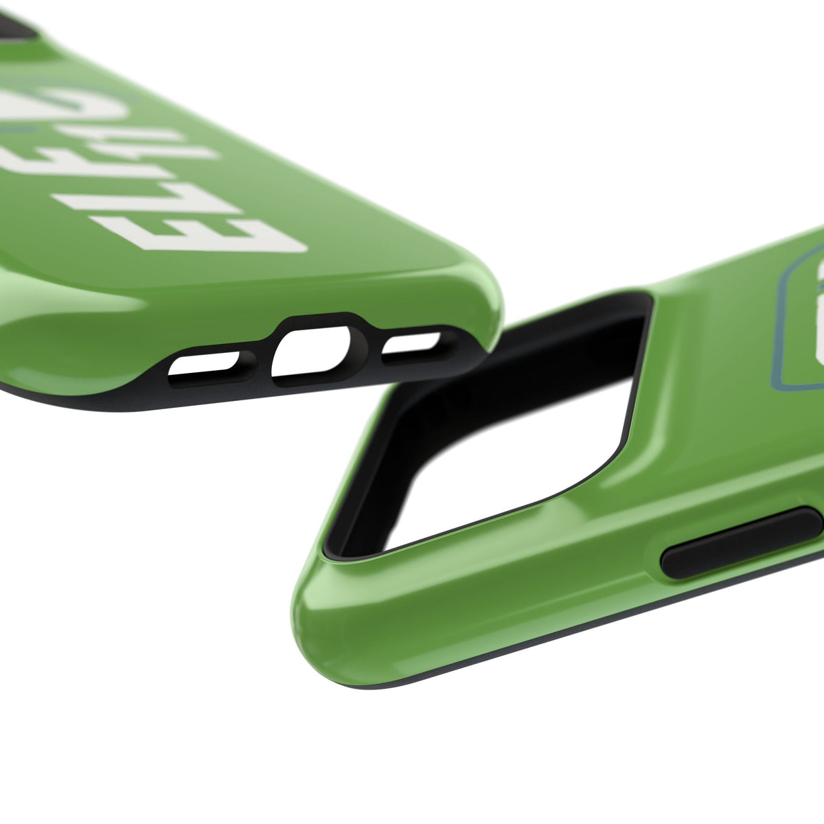 ELF11 Green Impact-Resistant Phone Case — Rugged Shockproof Protective Cover