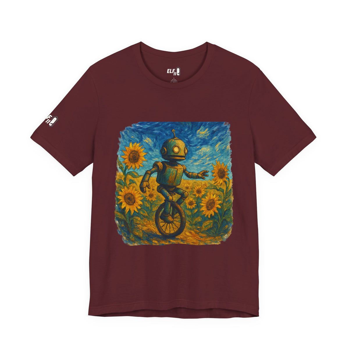 Robot Unicycle Tee