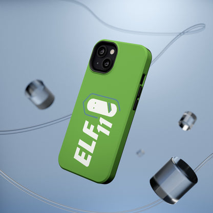 ELF11 Green Impact-Resistant Phone Case — Rugged Shockproof Protective Cover