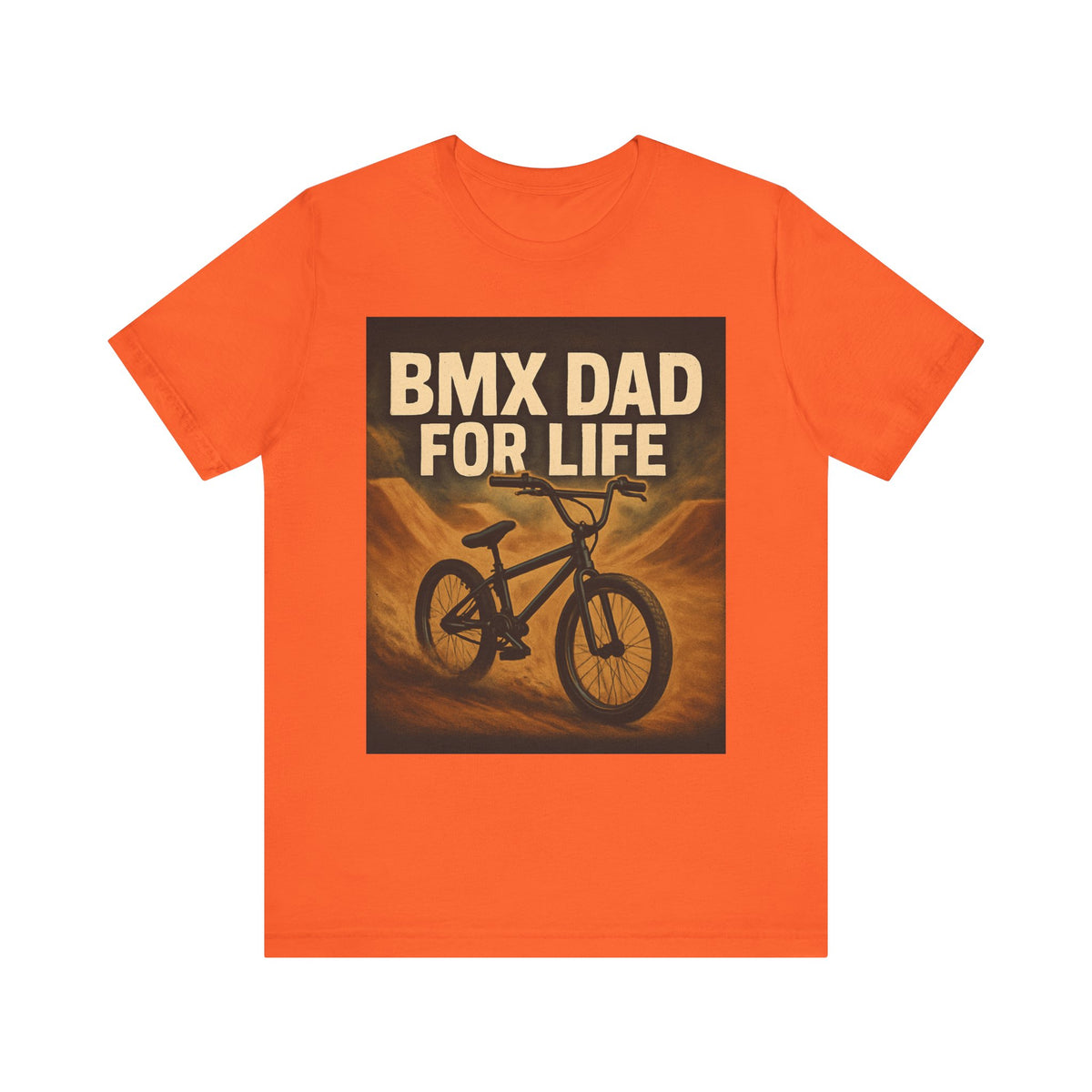 BMX Dad T-Shirt, Unisex Jersey Short Sleeve Tee, Gift for Cycling Enthusiasts, Father's Day, Dad Gear, Casual Wear