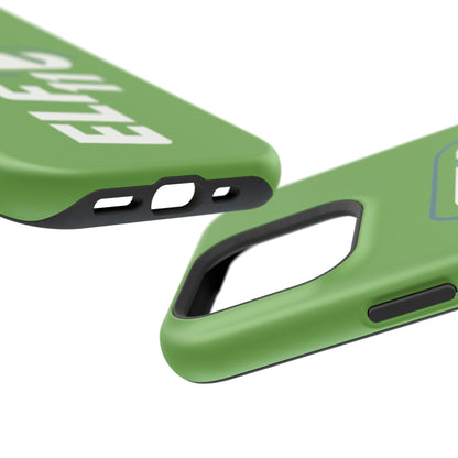 ELF11 Green Impact-Resistant Phone Case — Rugged Shockproof Protective Cover