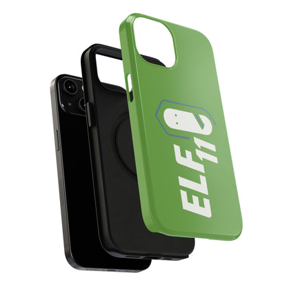 ELF11 Green Impact-Resistant Phone Case — Rugged Shockproof Protective Cover