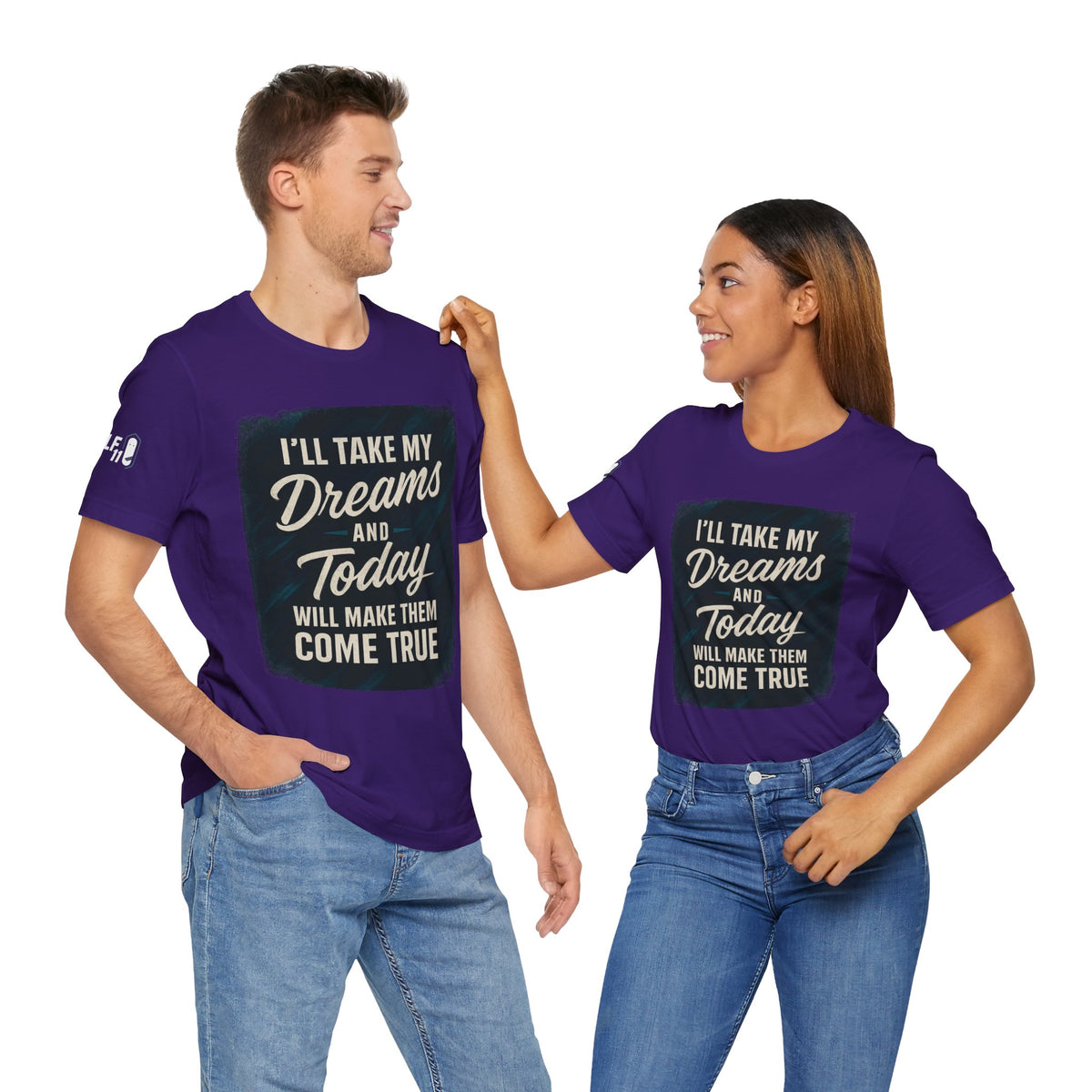 motivation t shirt modern dreams come true