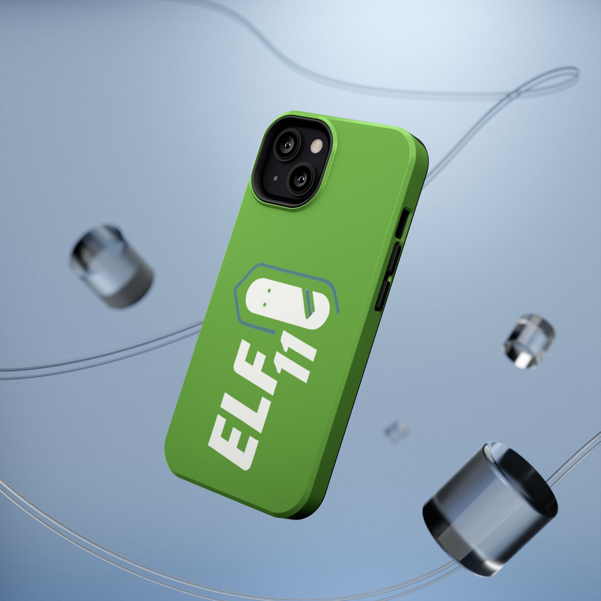 ELF11 Green Impact-Resistant Phone Case — Rugged Shockproof Protective Cover