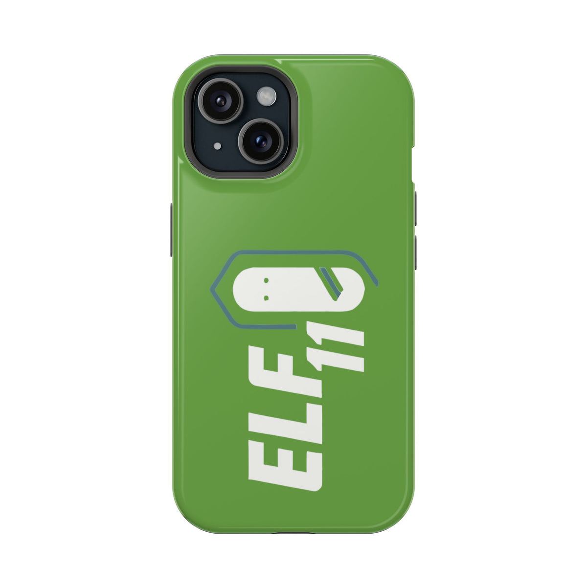 ELF11 Green Impact-Resistant Phone Case — Rugged Shockproof Protective Cover