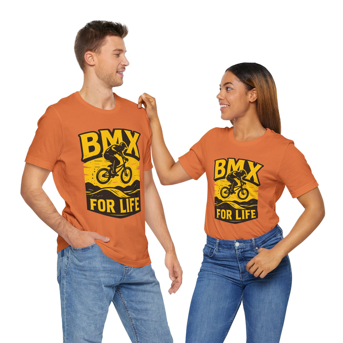 BMX FOR LIFE SHORT SLEVE SHIRT