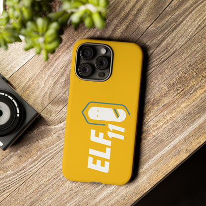 Yellow 'ELF11' Phone Case — Protective Slim Shockproof Cover