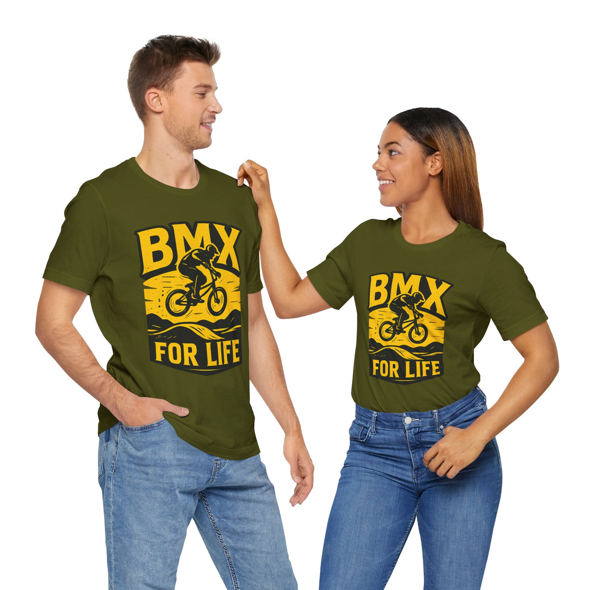 BMX FOR LIFE SHORT SLEVE SHIRT