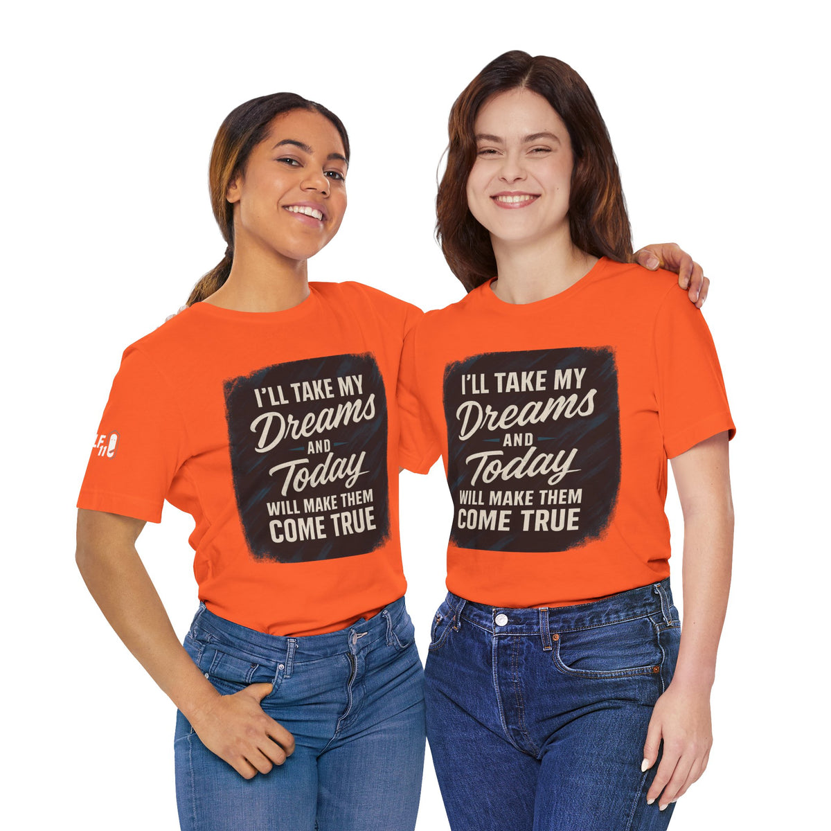 motivation t shirt modern dreams come true