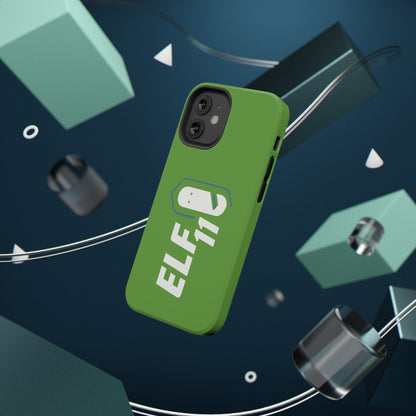ELF11 Green Impact-Resistant Phone Case — Rugged Shockproof Protective Cover