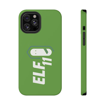 ELF11 Green Impact-Resistant Phone Case — Rugged Shockproof Protective Cover