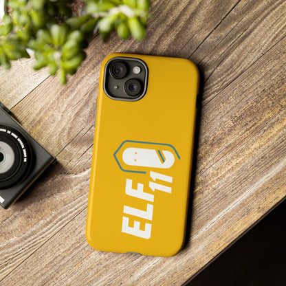 Yellow 'ELF11' Phone Case — Protective Slim Shockproof Cover
