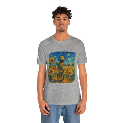 Robot Unicycle Tee