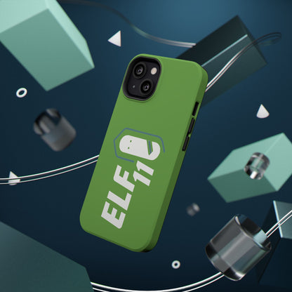 ELF11 Green Impact-Resistant Phone Case — Rugged Shockproof Protective Cover