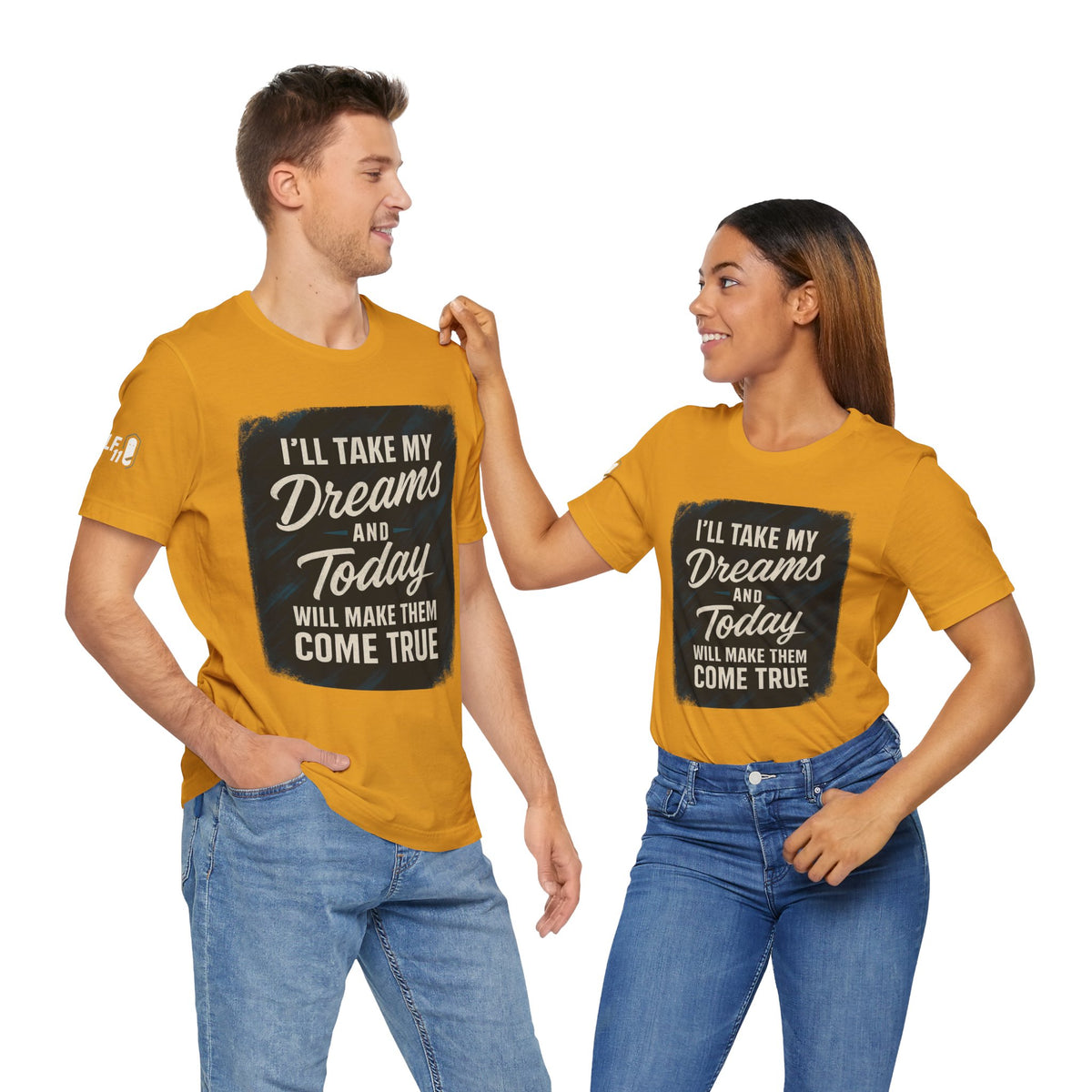 motivation t shirt modern dreams come true