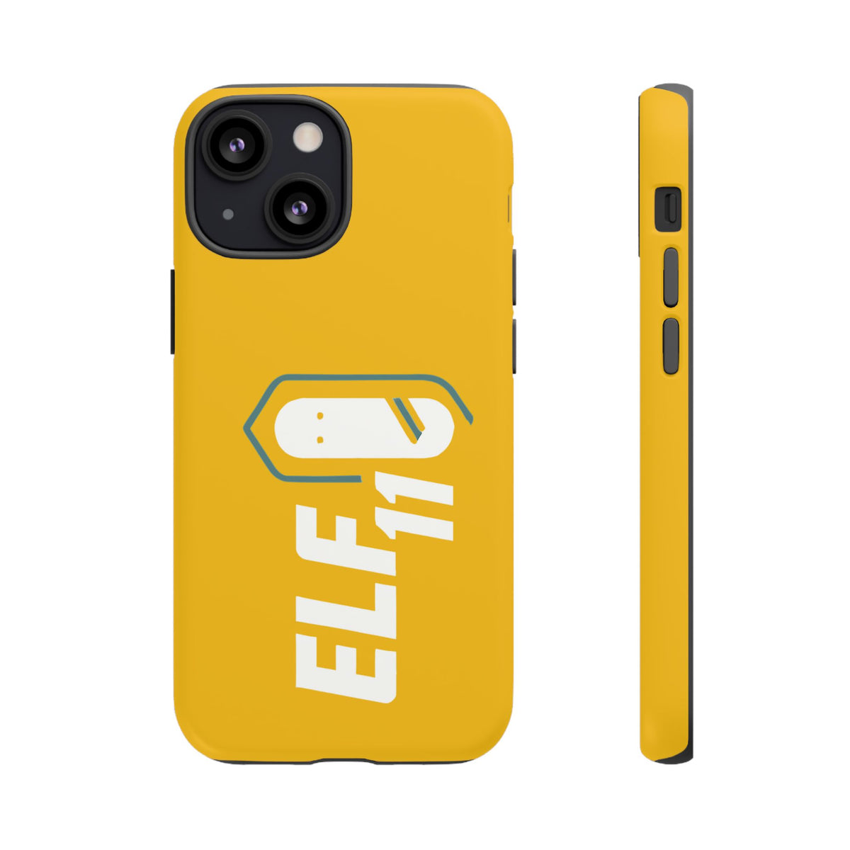 Yellow 'ELF11' Phone Case — Protective Slim Shockproof Cover