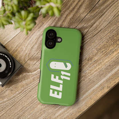 ELF11 Green Impact-Resistant Phone Case — Rugged Shockproof Protective Cover